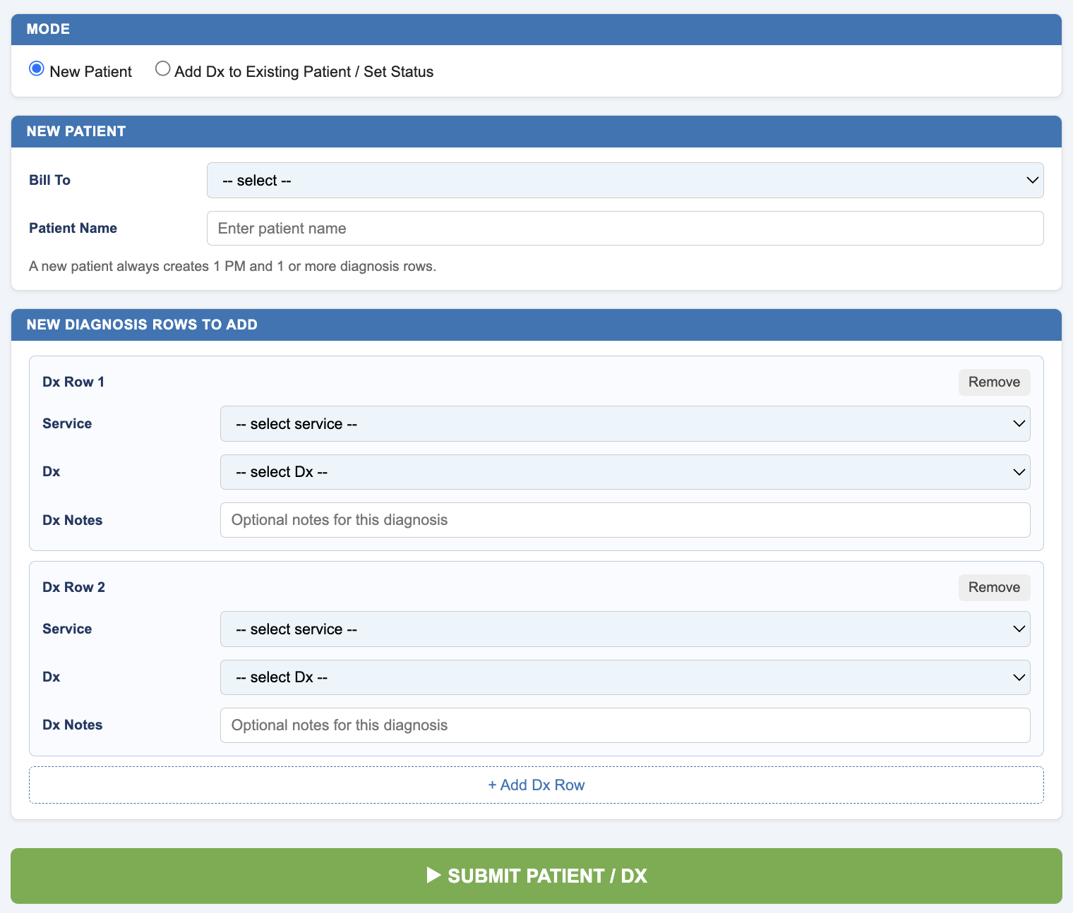 InvoiceAndCollect billing workflow